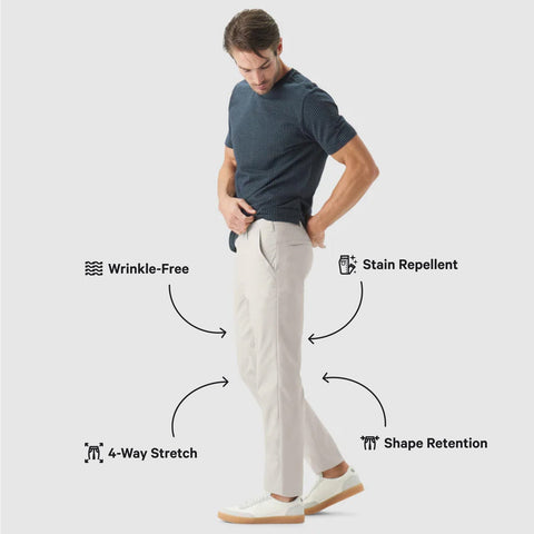 Jetsetter Tech Pant Slim Fit 3-Pack