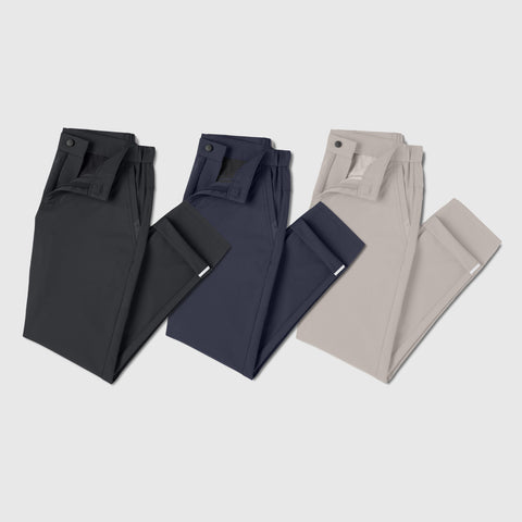 Jetsetter Tech Pant Slim Fit 3-Pack