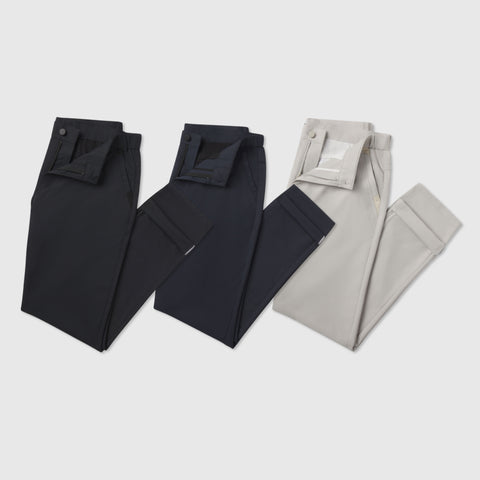 Jetsetter Tech Pant Straight Fit 3-Pack