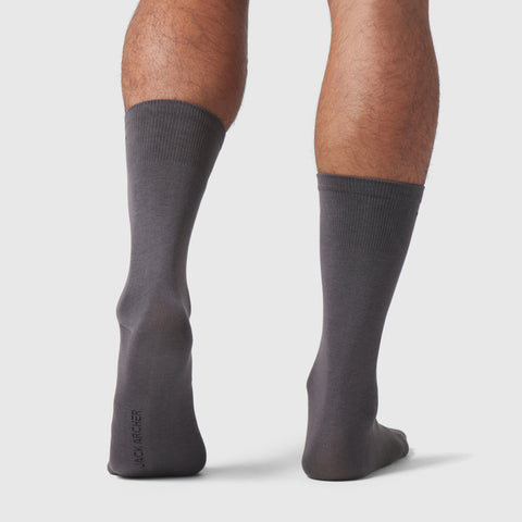 Anytime Socks in premium Pima cotton, durable and breathable for all-day comfort.