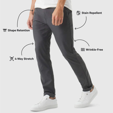 Jetsetter Tech Pant Slim Fit 3-Pack