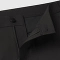 Jetsetter Tech Pant Slim Fit micro close-up showing zipper and button detail.