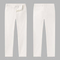 Slim fit Jetsetter Tech Pant in ivory, travel-friendly with anti-odor, wrinkle-free, and stain-repellent features.