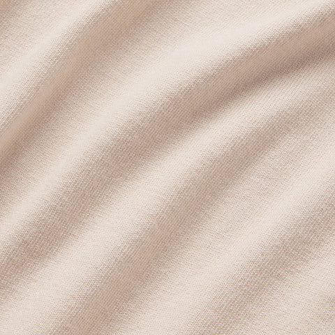 Close-up texture of the Legacy Polo Sweater in premium viscose blend.