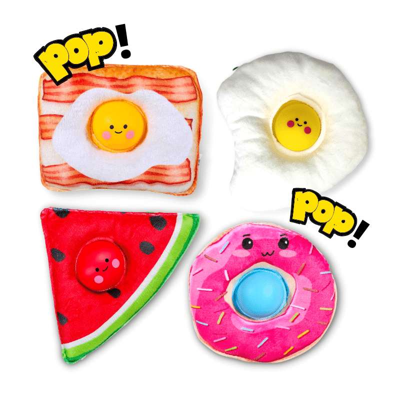 ["Bubble Pop™ Summer Plushie | 4-Pack"]
