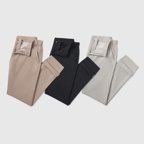 Jetsetter Tech Pant Straight Fit 3-Pack