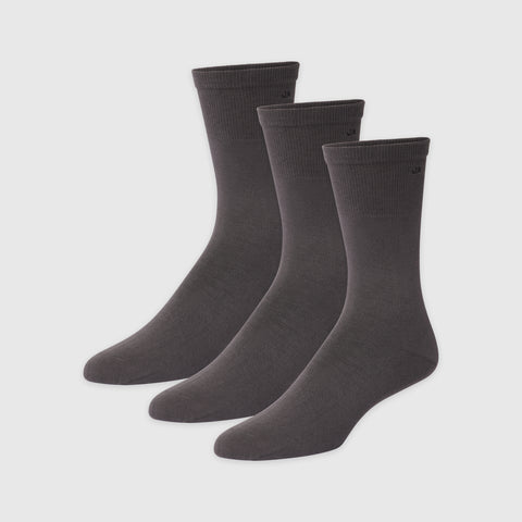 Three pairs of Anytime Socks in premium Pima cotton, soft and durable.