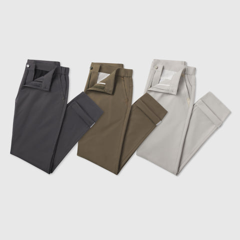 Jetsetter Tech Pant Straight Fit 3-Pack