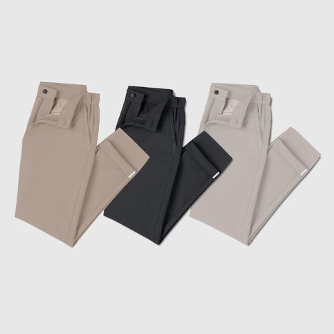 Jetsetter Tech Pant Slim Fit 3-Pack