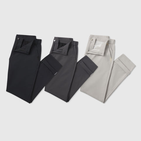 Jetsetter Tech Pant Straight Fit 3-Pack