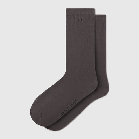 Soft, silky Anytime Socks in premium Pima cotton, durable and breathable.