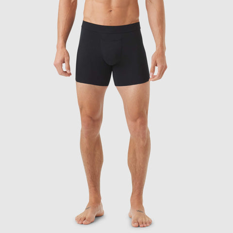 Jetsetter Boxer Brief with Zero-G pouch and MicroModal fabric, offering comfort and support.