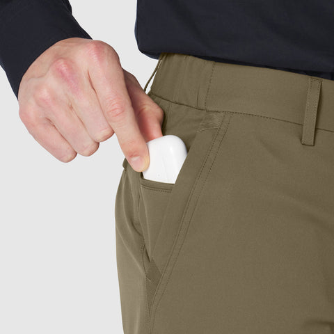 Jetsetter Tech Pant Slim Fit with secure pocket detail.