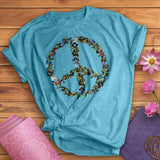 Butterfly Peace Sign T-Shirt